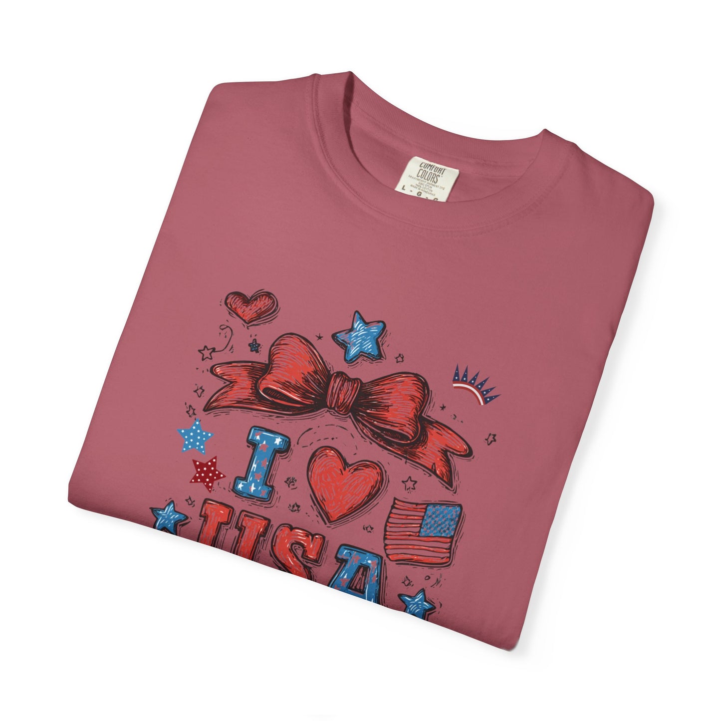 July 4th 250 anniversary i love USA shirt independence day fireworks celebration