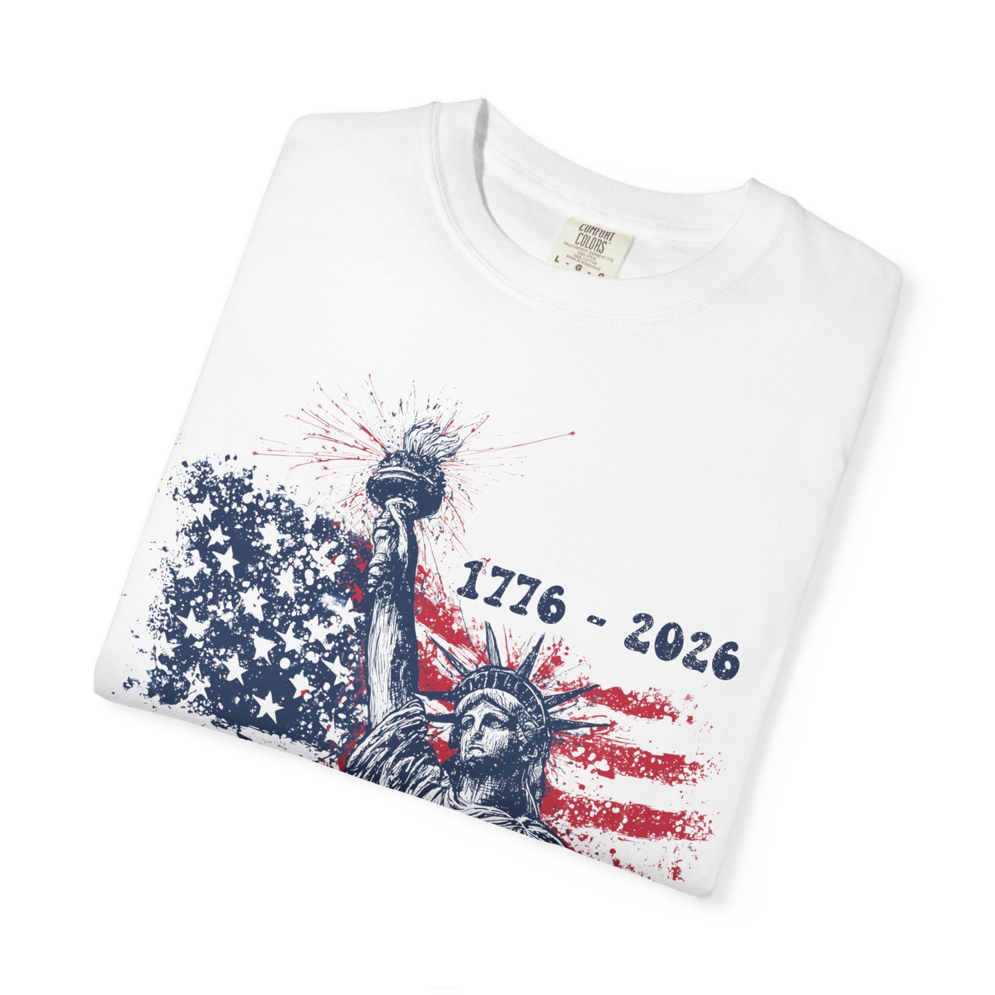 July 4th 250 anniversary statute of liberty shirt independence day celebration