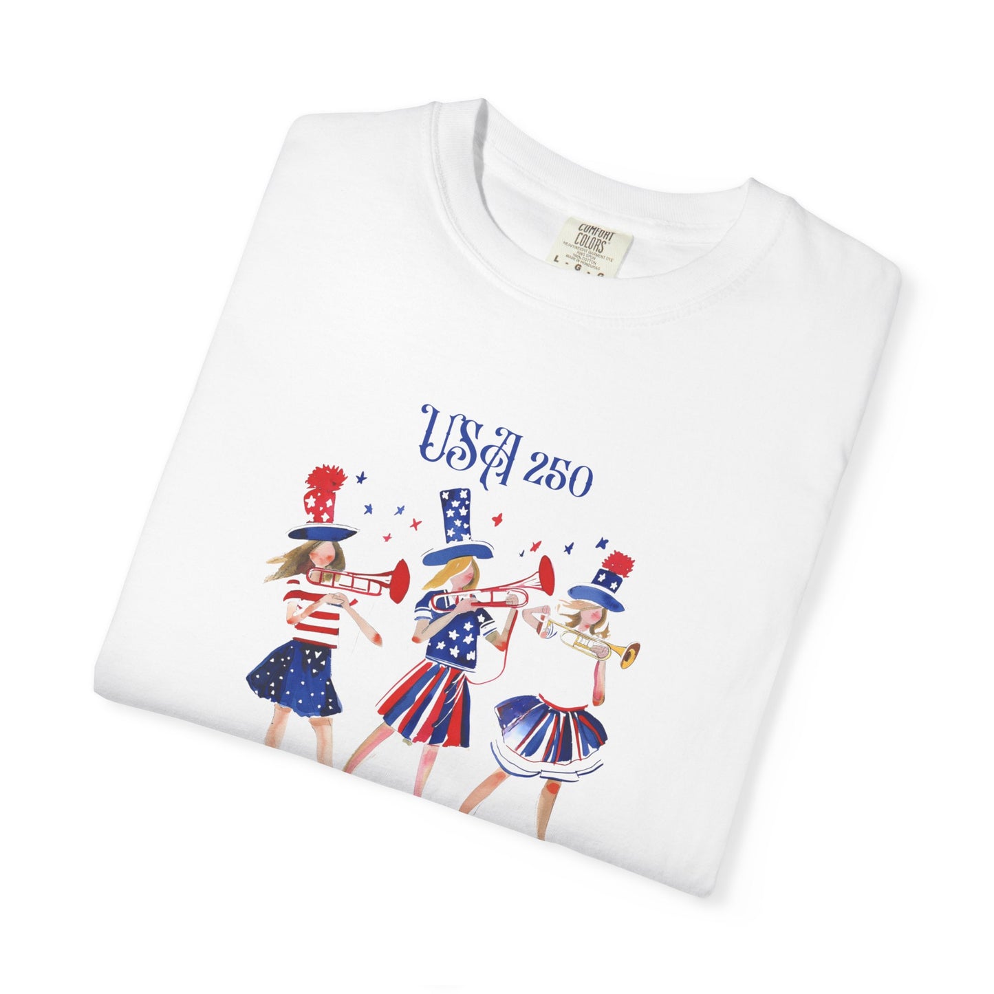 July 4th feminist shirt america 250 celebration girls just wanna have fundamental rights