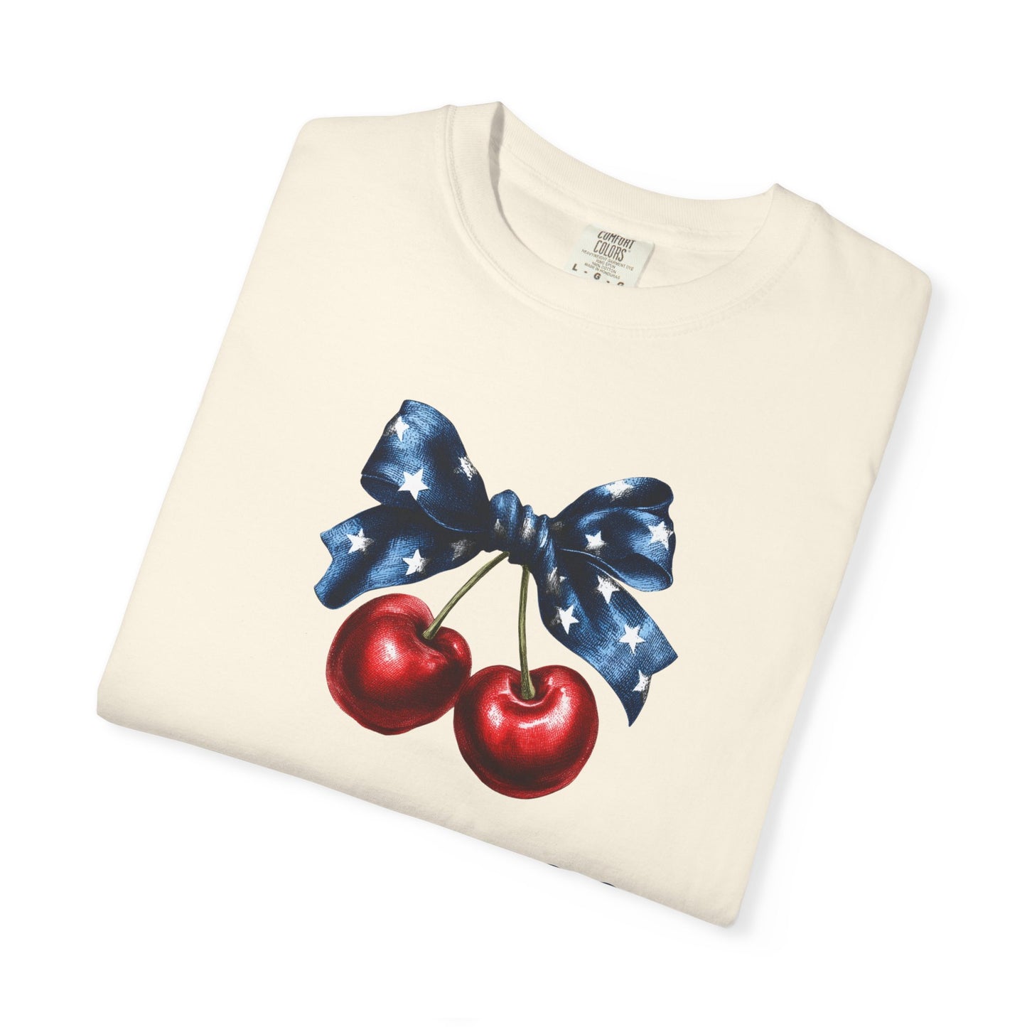 July 4th 250 anniversary patriotic cherry shirt independence day celebration