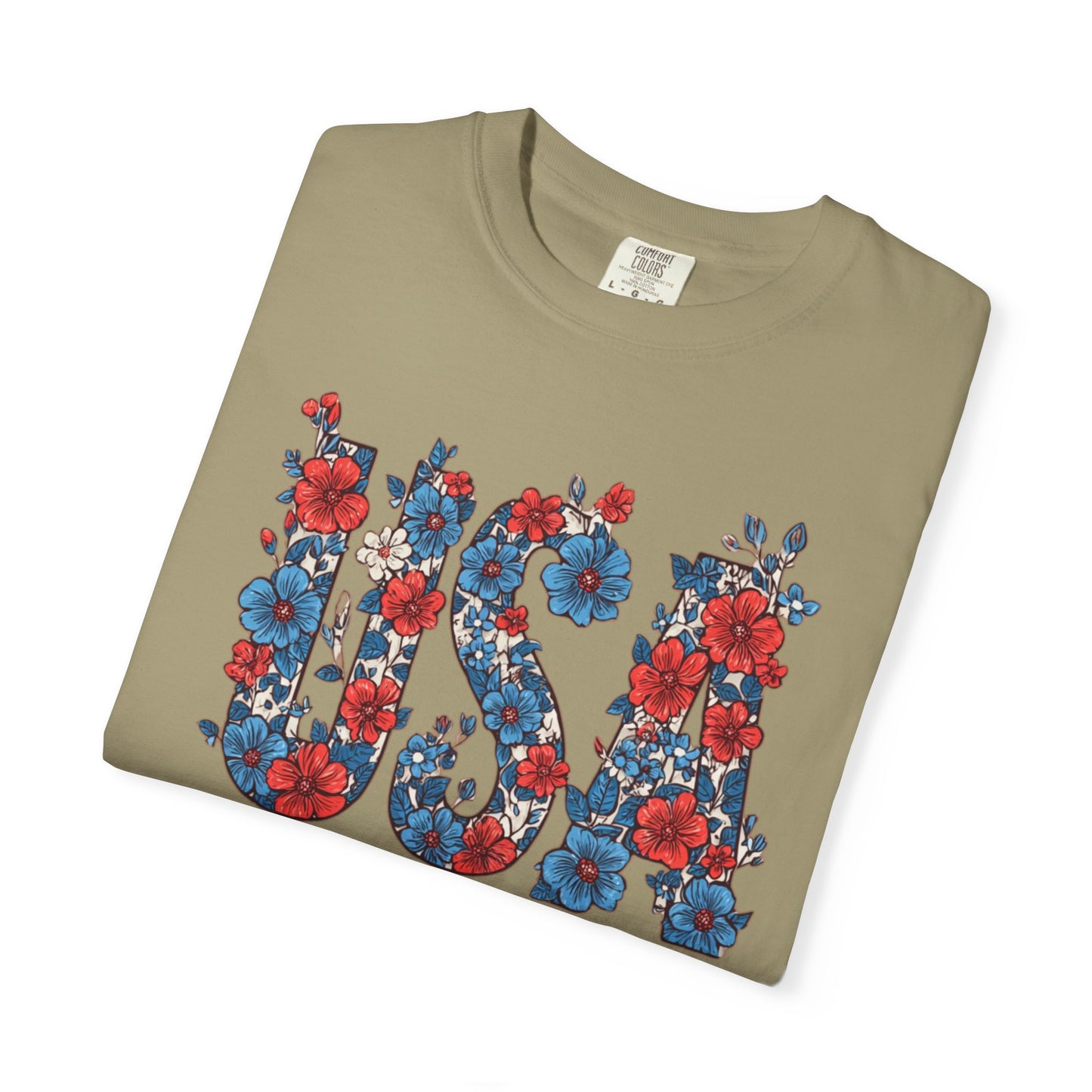 July 4th 250 anniversary USA flower shirt independence day celebration