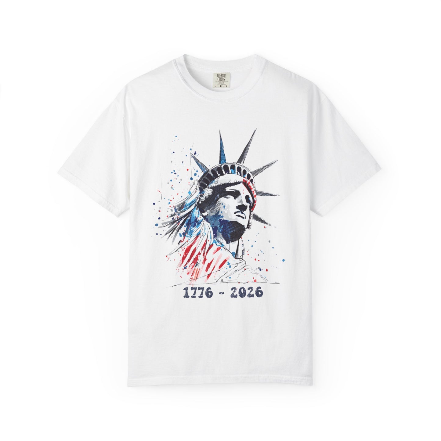 July 4th 250 anniversary statute of liberty shirt independence day celebration