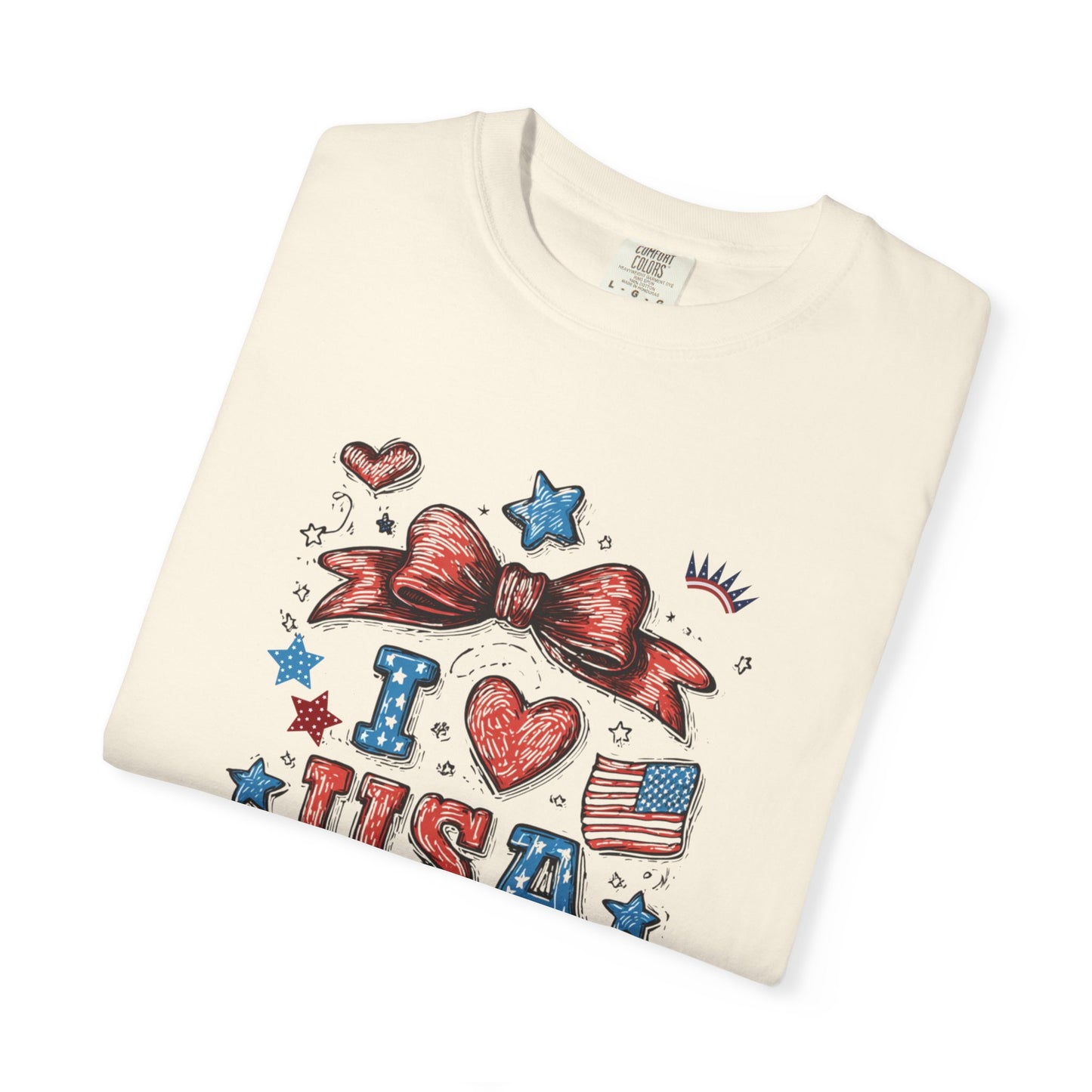 July 4th 250 anniversary i love USA shirt independence day fireworks celebration