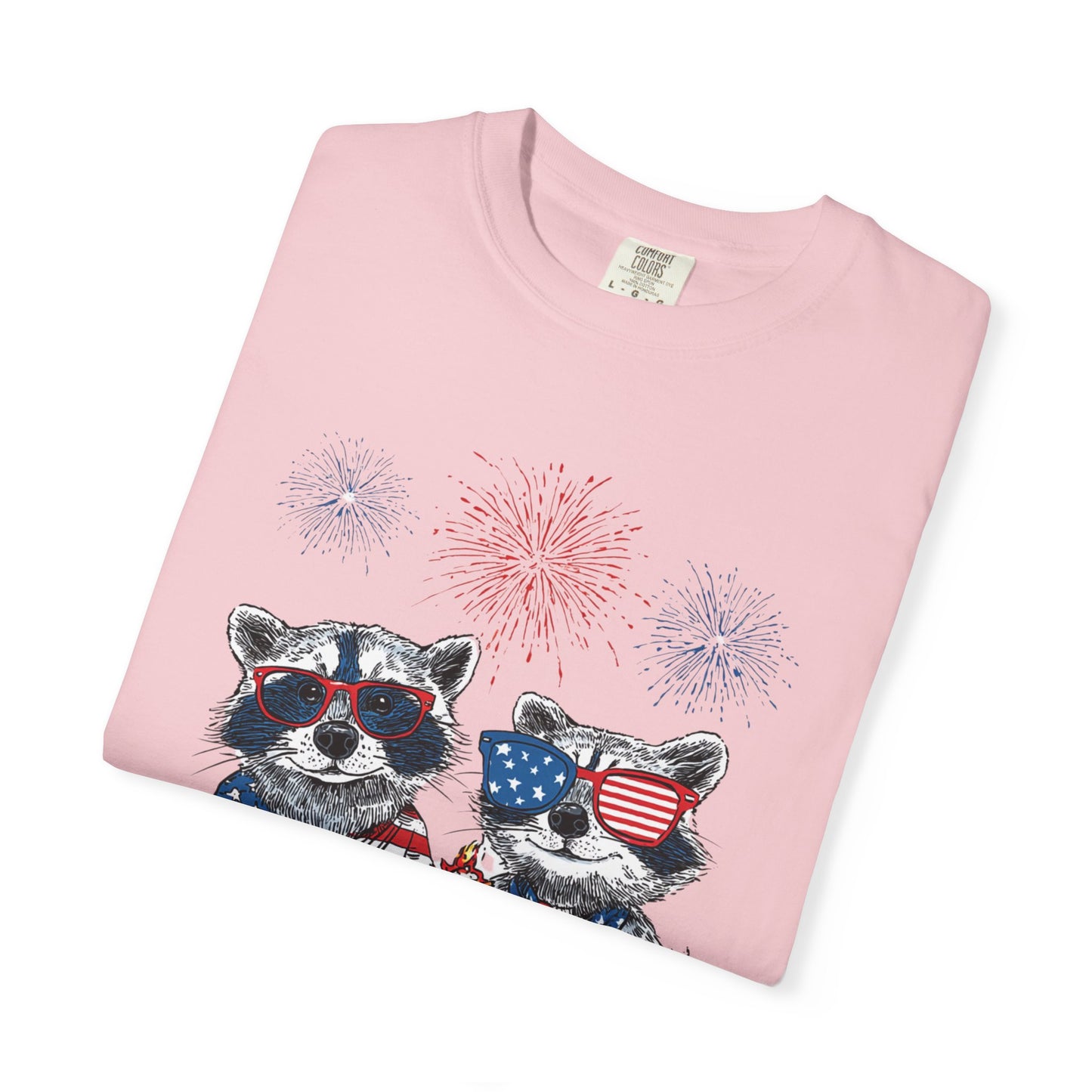 July 4th 250th celebration shirt raccoon celebration for independence day .