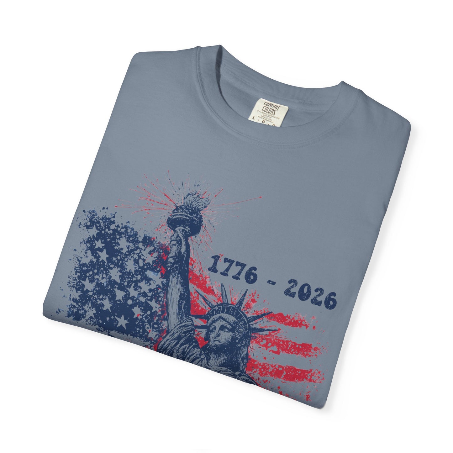 July 4th 250 anniversary statute of liberty shirt independence day celebration