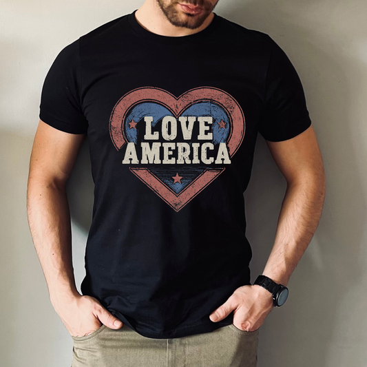 July 4th 250 anniversary love america shirt independence day celebration