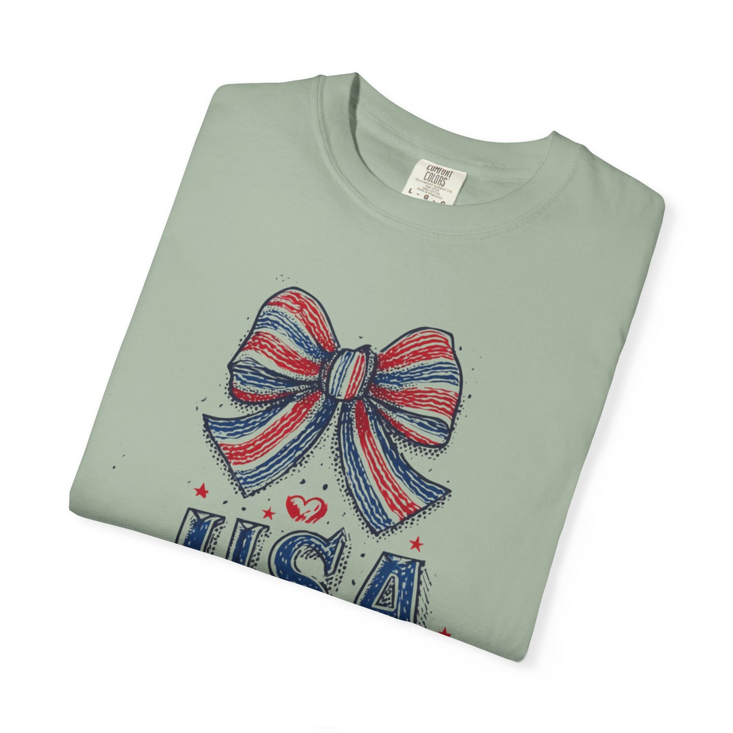July 4th 250 anniversary coquette bow shirt independence day celebration shirt