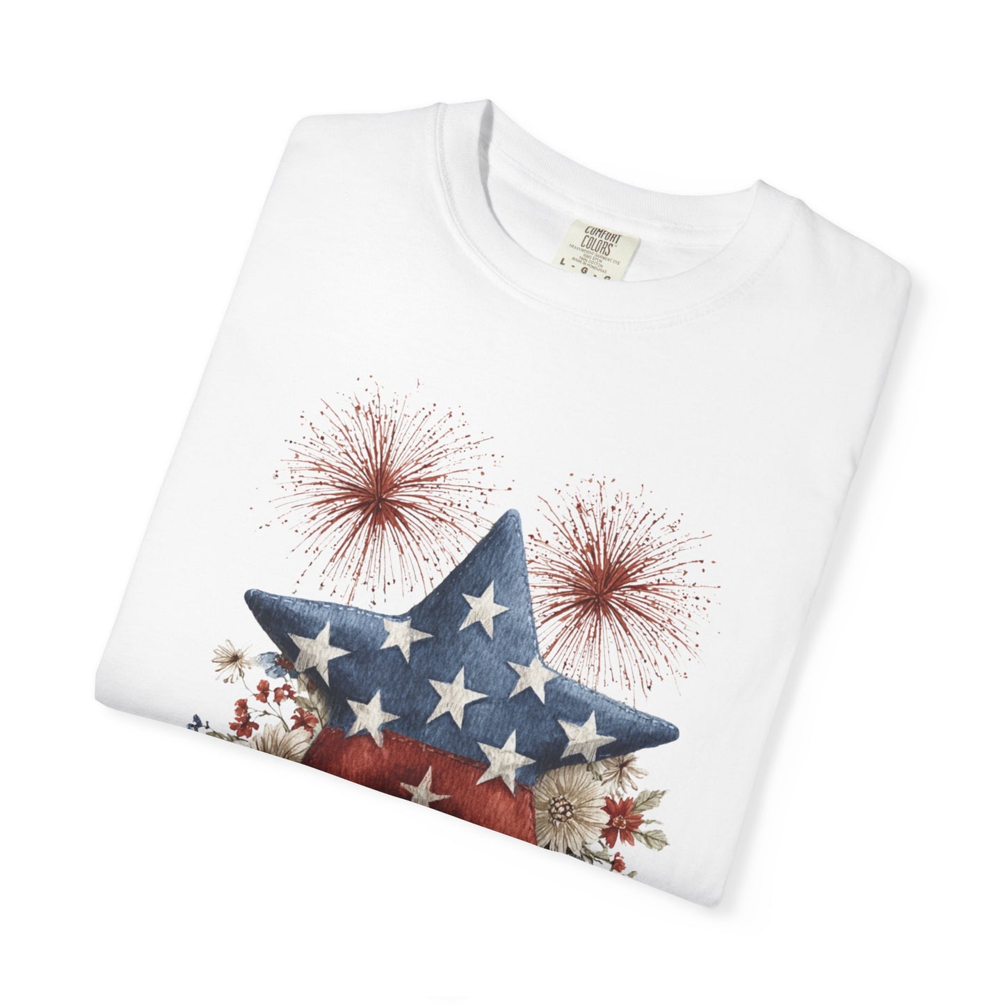 July 4th 250 anniversary stars and fireworks shirt independence day celebration