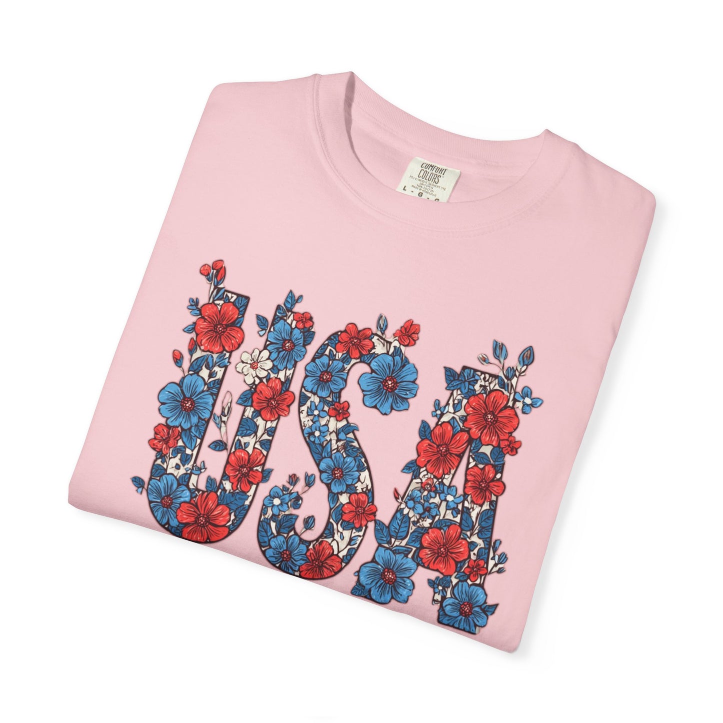 July 4th 250 anniversary USA flower shirt independence day celebration