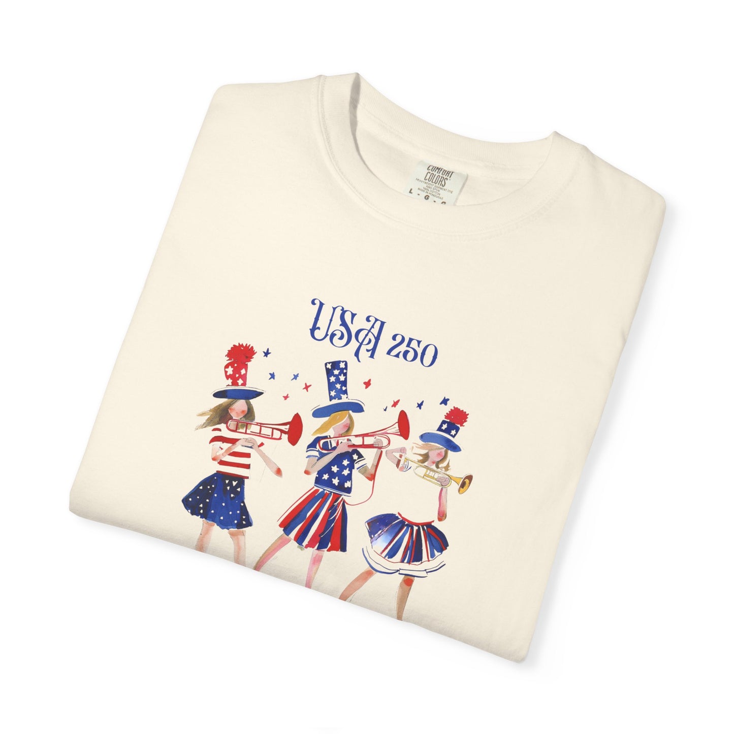 July 4th feminist shirt america 250 celebration girls just wanna have fundamental rights