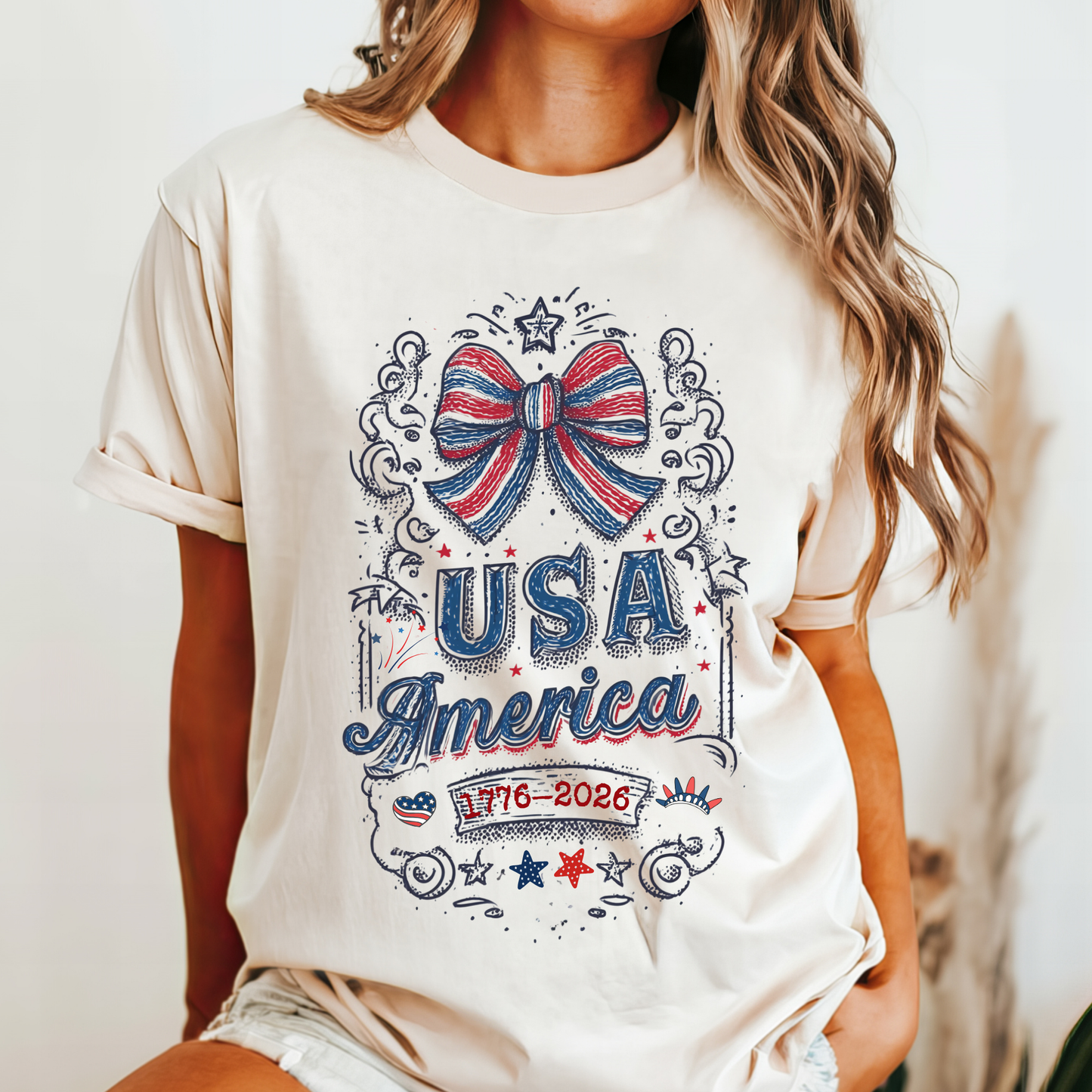 July 4th USA 250 anniversary usa america independence day shirt