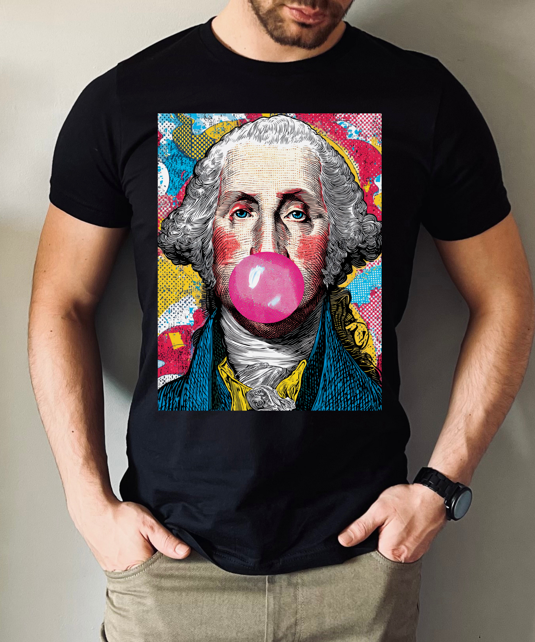 George Washington Bubblegum Shirt