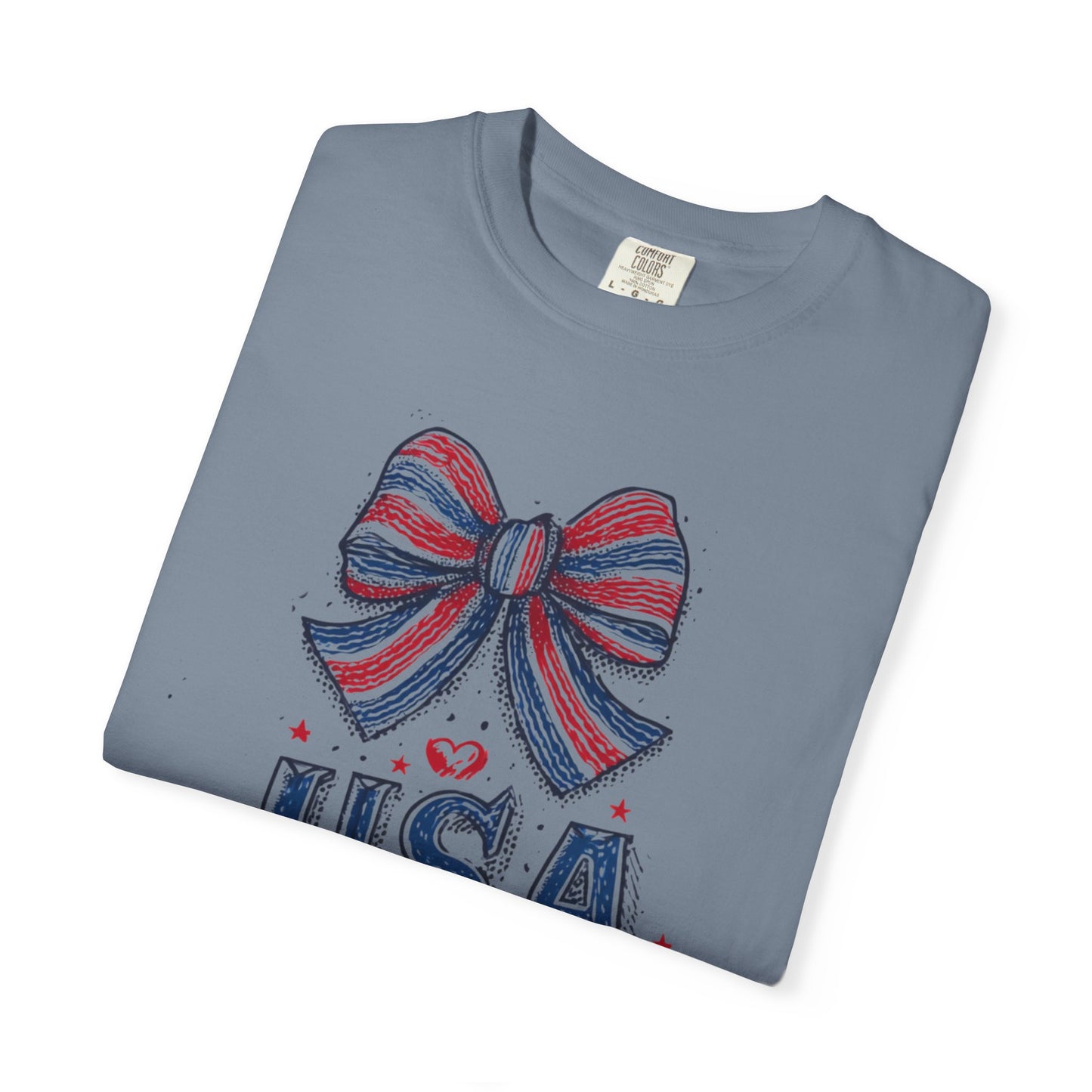 July 4th 250 anniversary coquette bow shirt independence day celebration shirt
