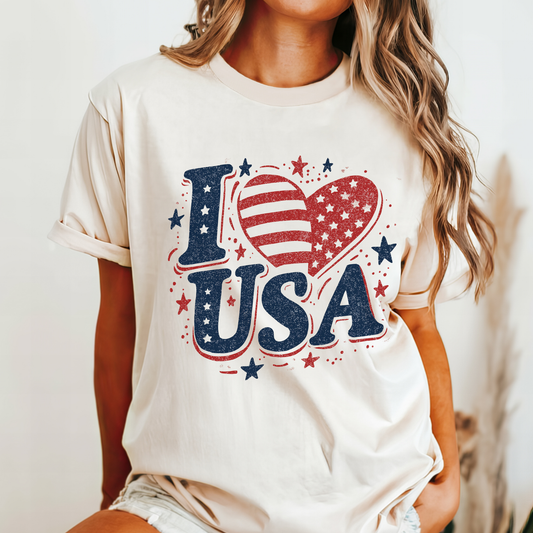 July 4 250th celebration shirt i love usa shirt for independence day