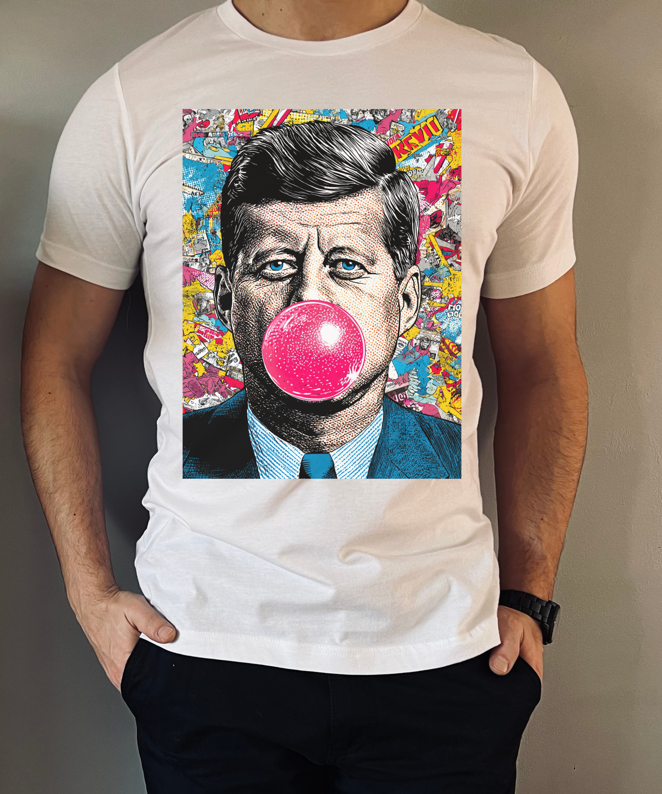 JFK Bubblegum Shirt