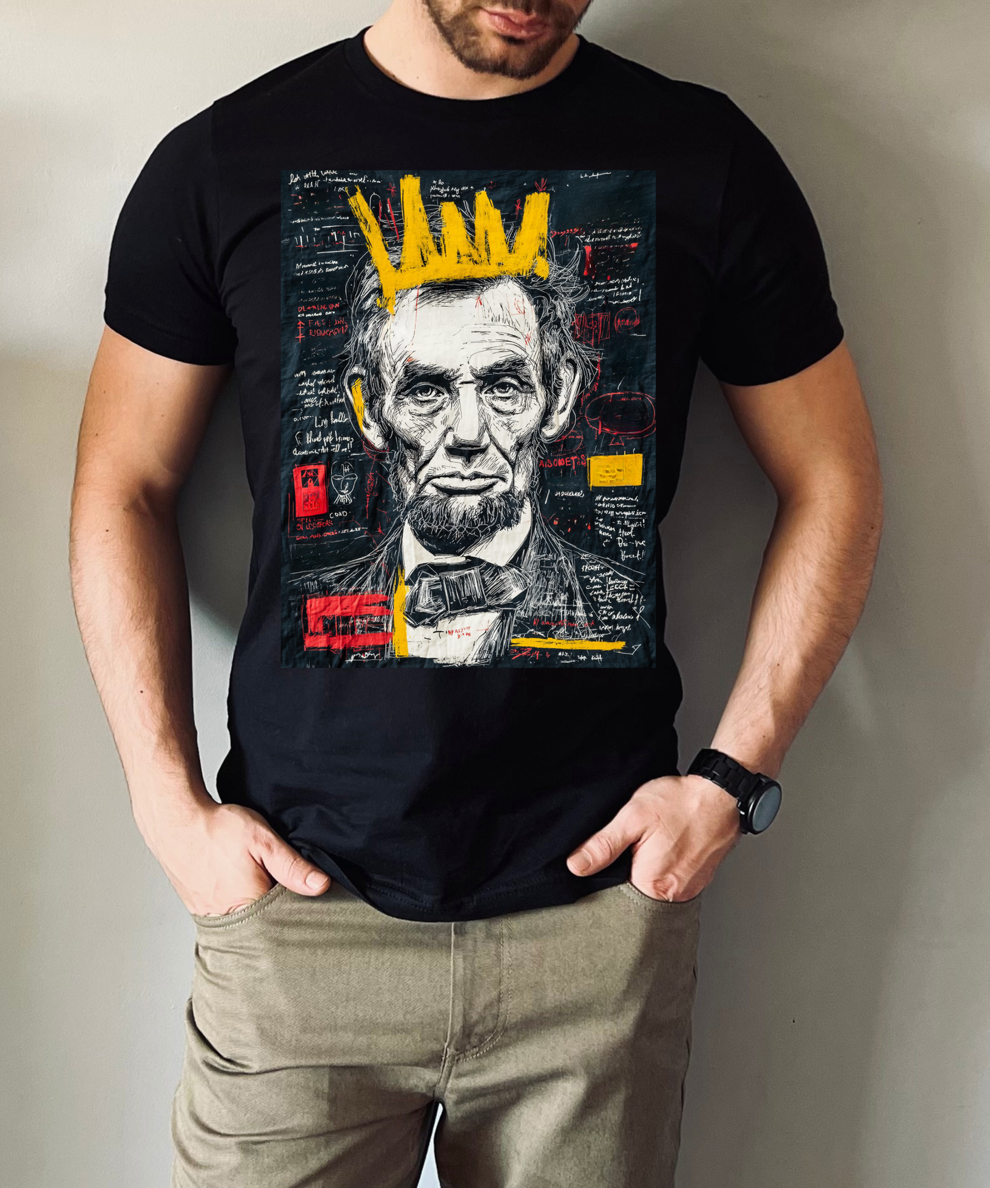 Abraham Lincoln Graffiti Shirt