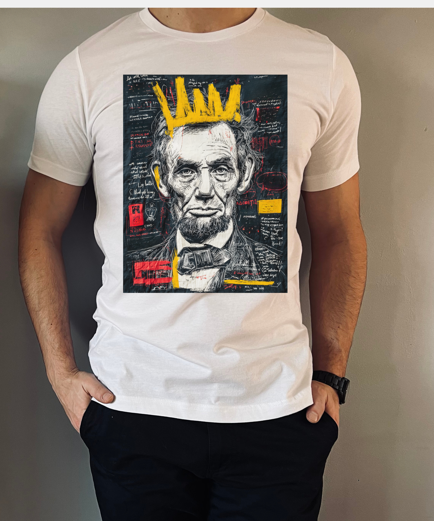 Abraham Lincoln Graffiti Shirt