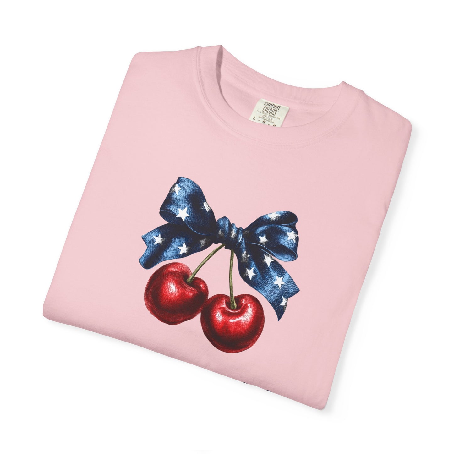 July 4th 250 anniversary patriotic cherry shirt independence day celebration