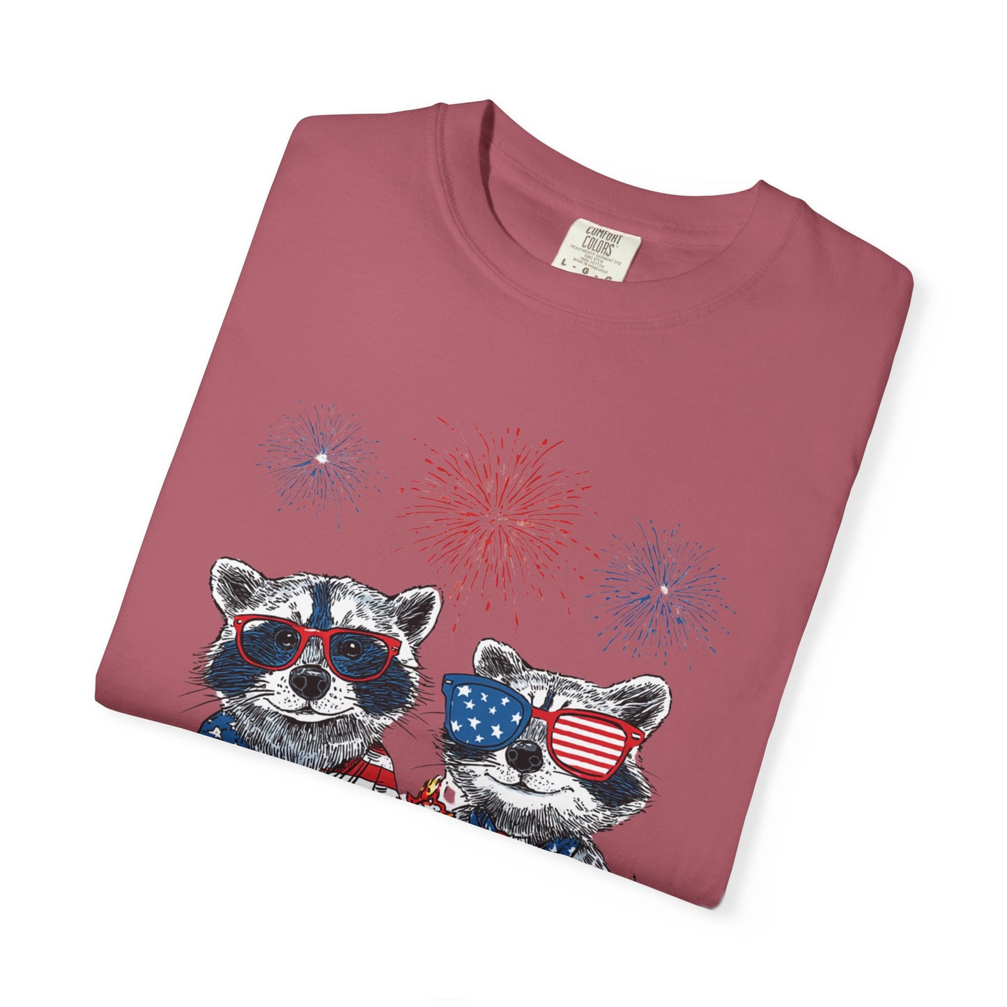 July 4th 250th celebration shirt raccoon celebration for independence day .
