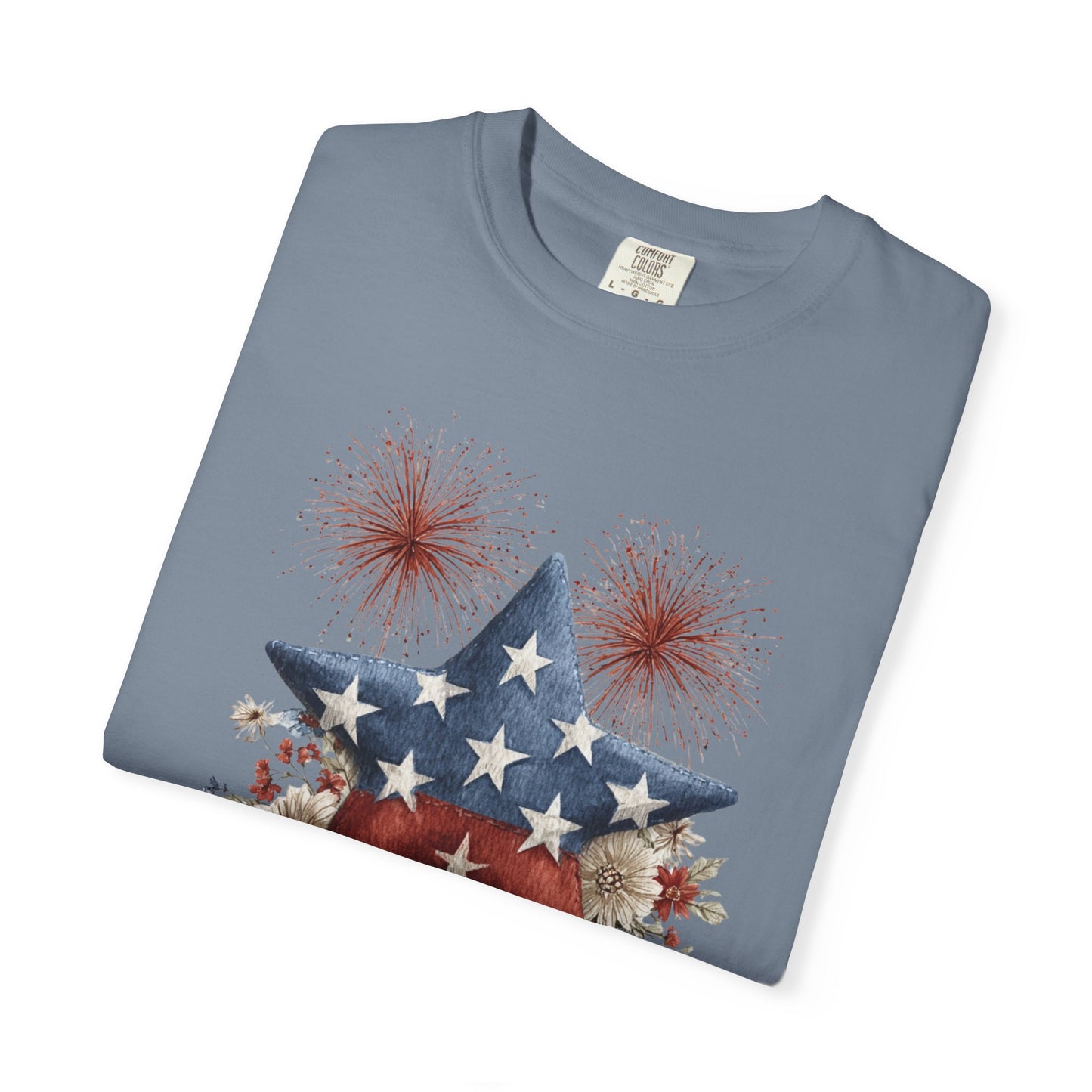 July 4th 250 anniversary stars and fireworks shirt independence day celebration