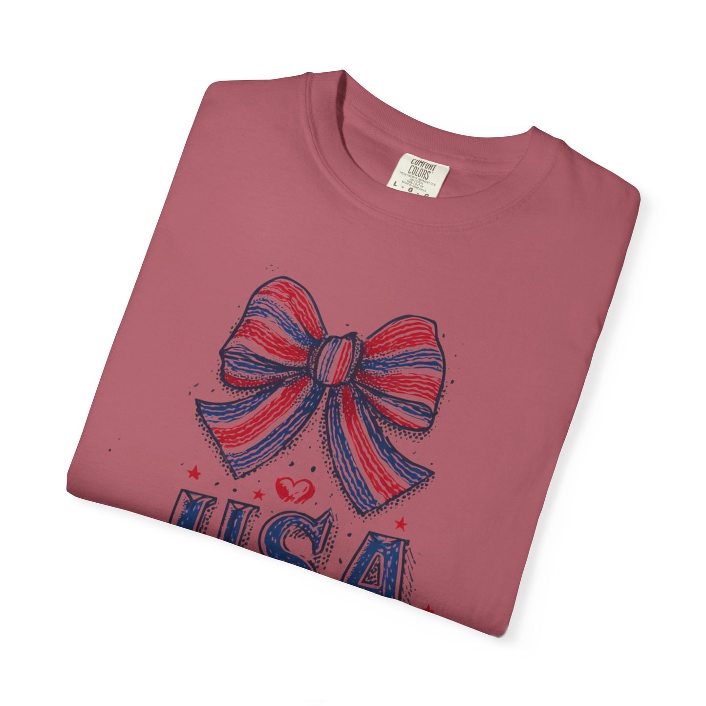 July 4th 250 anniversary coquette bow shirt independence day celebration shirt