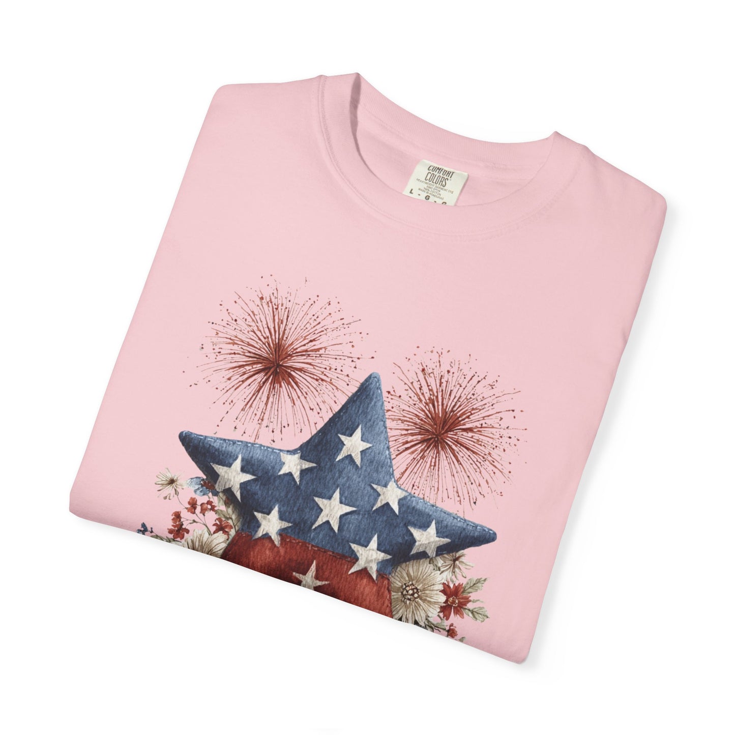 July 4th 250 anniversary stars and fireworks shirt independence day celebration