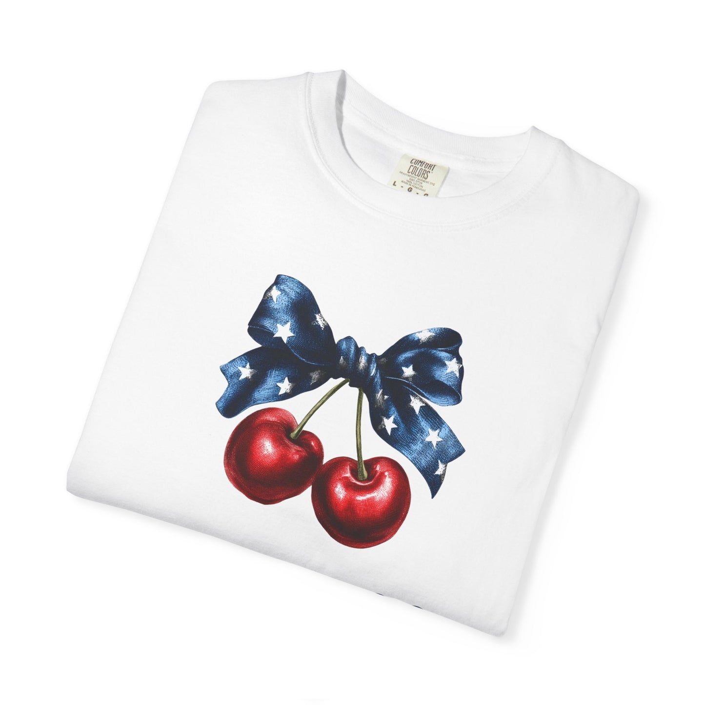 July 4th 250 anniversary patriotic cherry shirt independence day celebration