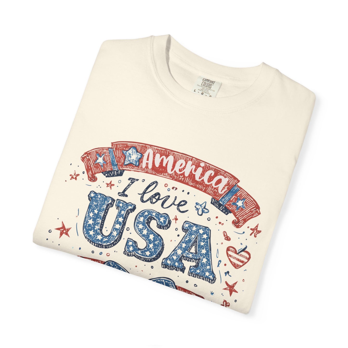 July 4th 250th celebration shirt with flag coquette bow for independence day.
