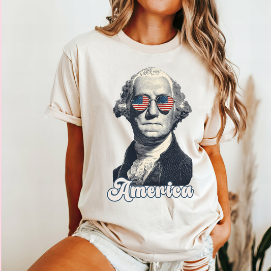 July 4th 250 anniversary george washington independence day shirt celebration