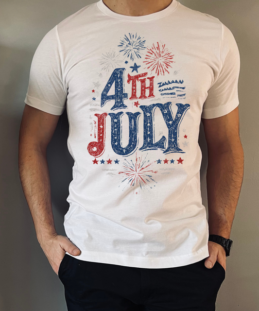 July 4th 250 anniversary I love USA shirt independence day fireworks celebration
