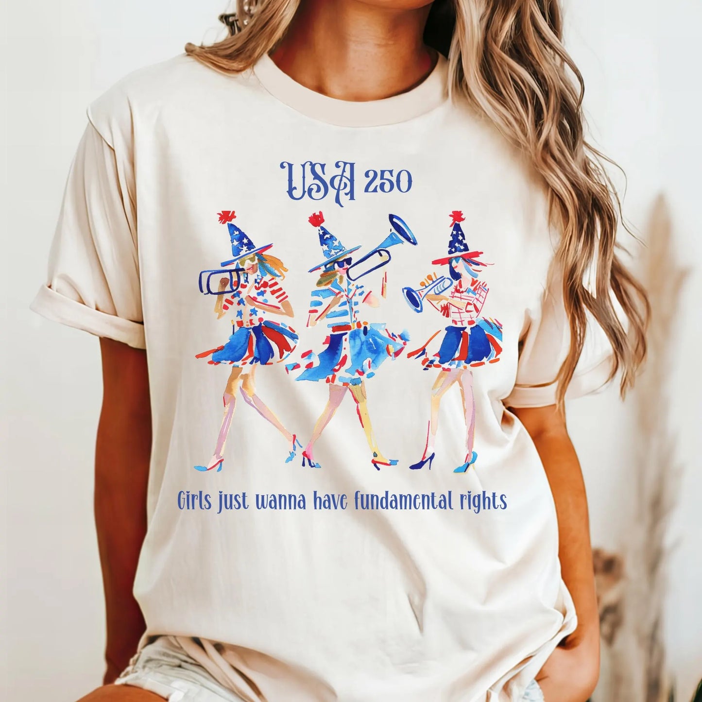 July 4th Feminist shirt, america 250 patriotic shirt, independence tee, womens rights tee, equal rights tee, freedom shirt, usa 250 shirt